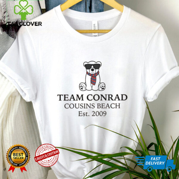 Team Conrad 2009 Funny Junior Mint Teddy Bear Shirt