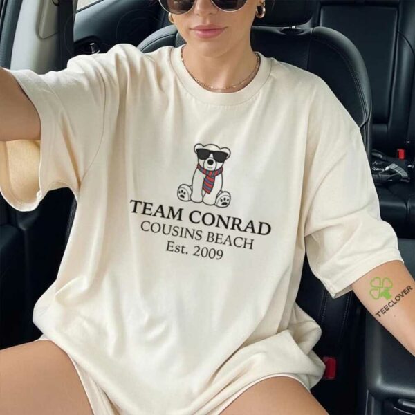 Team Conrad 2009 Funny Junior Mint Teddy Bear Shirt