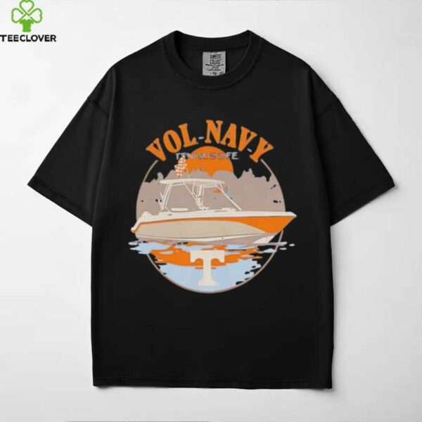 Tennessee volunteers hyper local navy boat shirt
