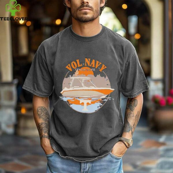 Tennessee volunteers hyper local navy boat shirt