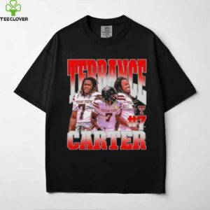 Terrance Carter Jr Texas Tech Red Raiders caricature shirt