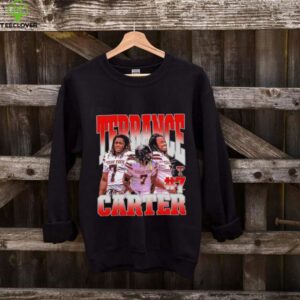 Terrance Carter Jr Texas Tech Red Raiders caricature shirt
