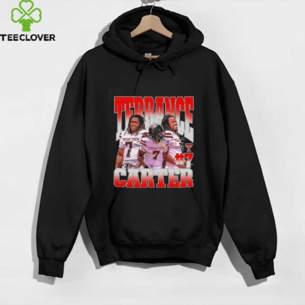 Terrance Carter Jr Texas Tech Red Raiders caricature shirt