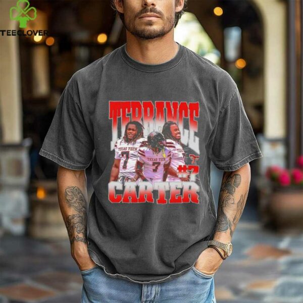 Terrance Carter Jr Texas Tech Red Raiders caricature shirt