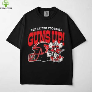 Texas Tech Red Raiders University football guns up shirt