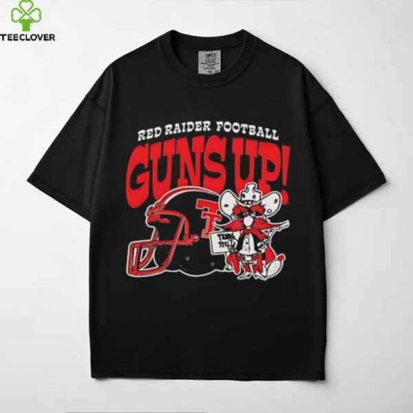 Texas Tech Red Raiders University football guns up shirt
