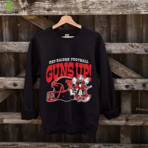 Texas Tech Red Raiders University football guns up shirt