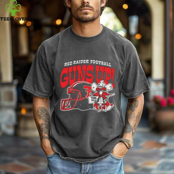 Texas Tech Red Raiders University football guns up shirt