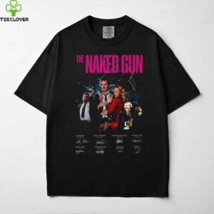 The Naked Gun movie signatures poster shirt
