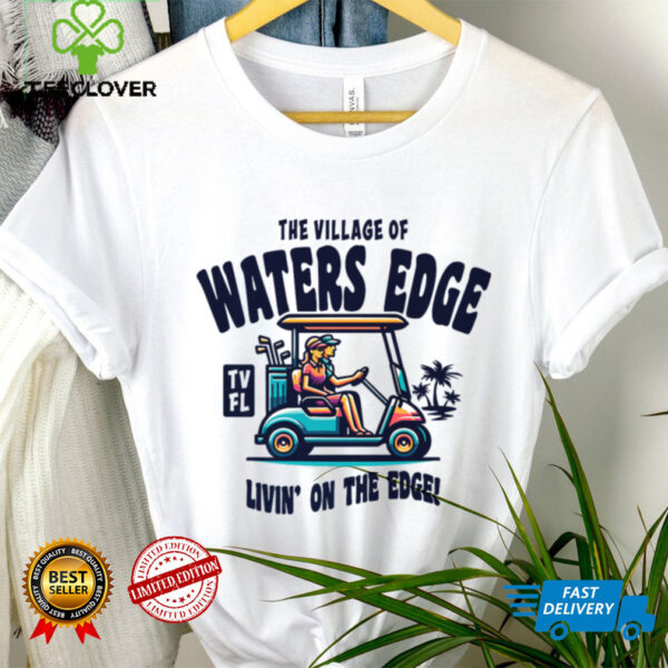 The Village Of Waters Edge TV FL Golf Cart Design Shirt
