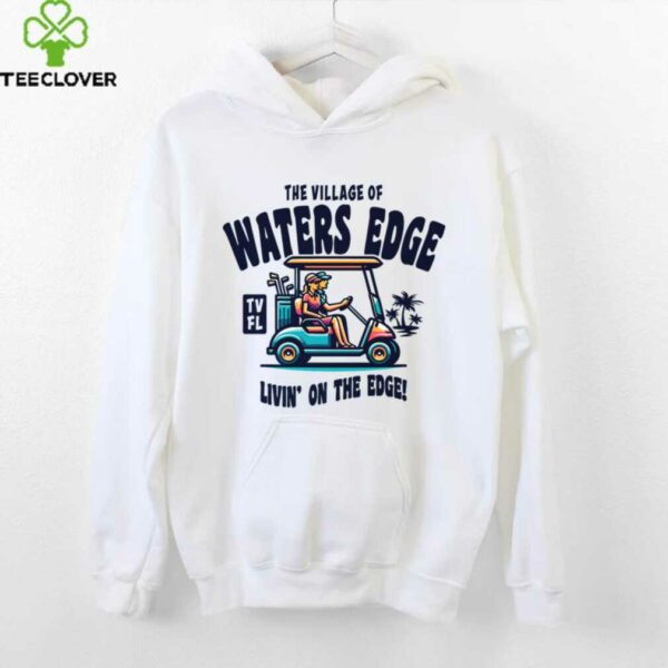The Village Of Waters Edge TV FL Golf Cart Design Shirt
