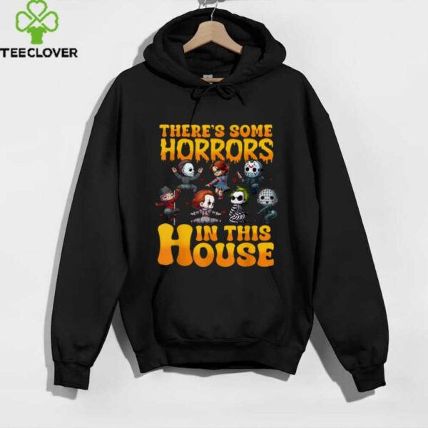 There’S Some Horrors In This House Horror Characters Shirt