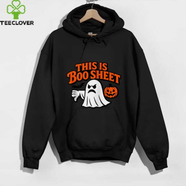 This Is Boo Sheet Hilarious Ghost Pun Halloween Joke Zip Shirt