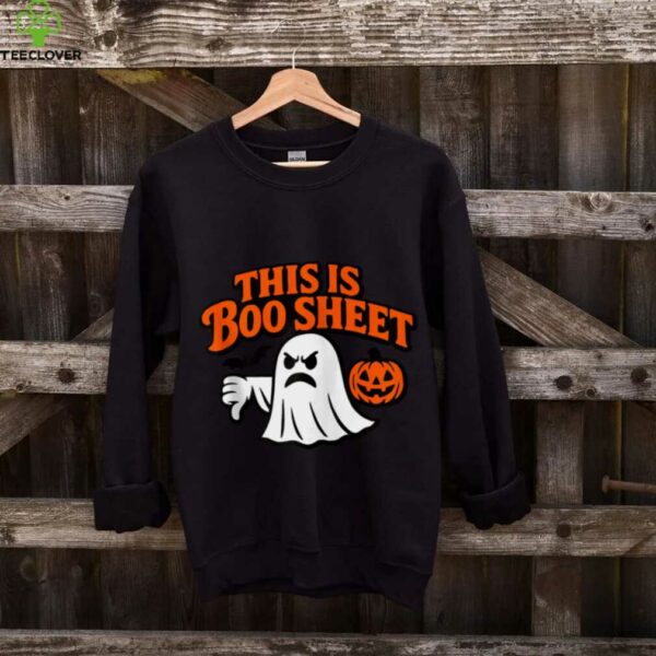 This Is Boo Sheet Hilarious Ghost Pun Halloween Joke Zip Shirt