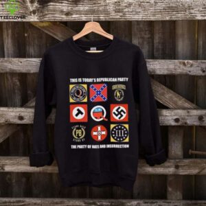 This is today’s republican party the party of hate and insurrection shirt