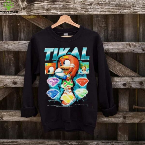 Tikal The 7 Emeralds are the servers shirt