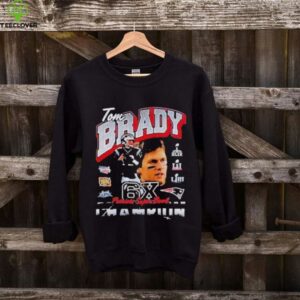 Tom Brady New England Patriots Unveil Statue 6X Super Bowl Champions Shirt