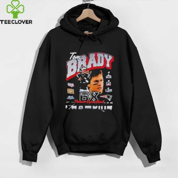 Tom Brady New England Patriots Unveil Statue 6X Super Bowl Champions Shirt