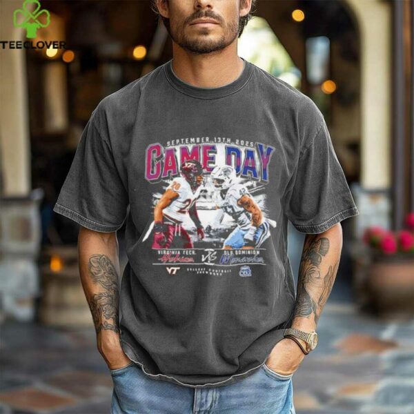Virginia Tech vs Old Dominion Game Day 2025 graphic vintage shirt