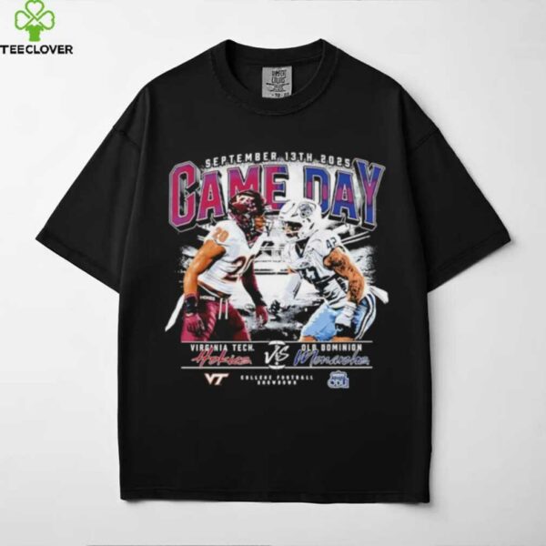Virginia Tech vs Old Dominion Game Day 2025 graphic vintage shirt