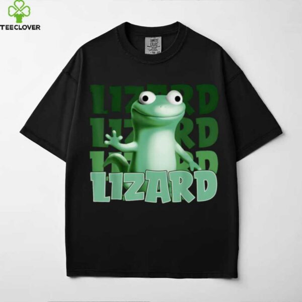 Weirdcore Animal Lizard Lizard Lizard Meme shirt
