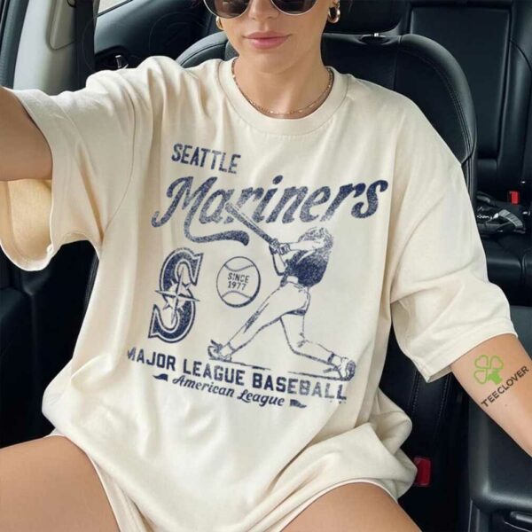 White Seattle Mariners Regional Batter Foundation T Shirt
