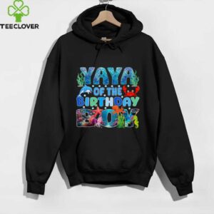 Yaya Of The Birthday Boy Aquarium Sea Animals Matching shirt