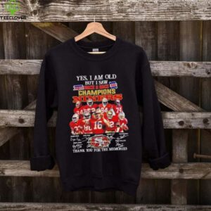 Yes I am old but I saw back 2 back champions San Francisco 49ers legends shirt