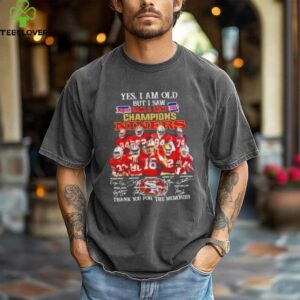 Yes I am old but I saw back 2 back champions San Francisco 49ers legends shirt