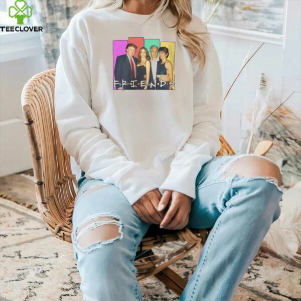 Donald Trump And Jeffrey Epstein Best Friends Parody Shirt