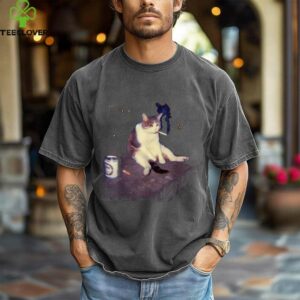 Cigarette Kitten Smoking Cat Meme Stupid Brainrot Shirt