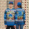 Detroit Lions Grinch Stole Blue Cheap Christmas Ugly Sweater