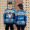 Detroit Lions Its A Good Day Blue Adults Christmas Ugly Sweater