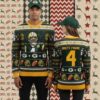 Green Bay Packers Grinch And Dog Max Xmas Party Ugly Sweater