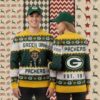 Green Bay Packers Santa Claus Bring Gifts Best Christmas Ugly Sweater