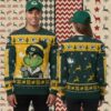Green Bay Packers Brett Favre Player Family Christmas Ugly Sweater