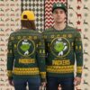 Green Bay Packers Snoopy Dancing Funny Christmas Ugly Sweater