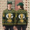 Green Bay Packers Fans Style Yellow Best Christmas Ugly Sweater