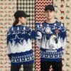 Snomes Dallas Cowboys Blue Mens Ugly Sweater