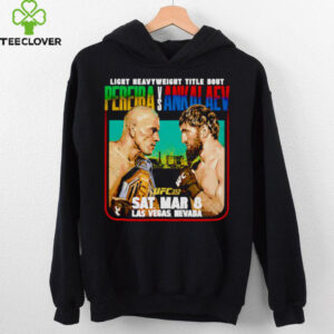 UFC 313 Alex Pereira vs Magomed Ankalaev matchup shirt