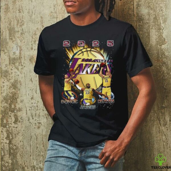 2025 Los Angeles Lakers Basketball T Shirt