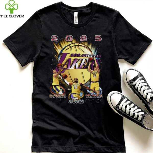 2025 Los Angeles Lakers Basketball T Shirt