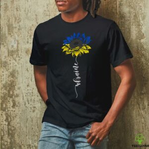 Ukraine Flag Sunflower Vintage Ukrainian Support Ukraine T Shirt