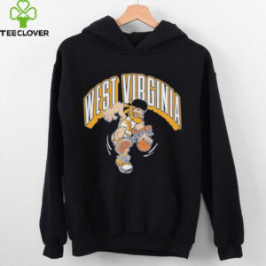 West Virginia Mountaineers Dunking Mascot T shirts