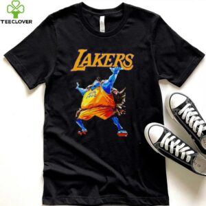 One Piece Jinbe Los Angeles Lakers NBA shirt