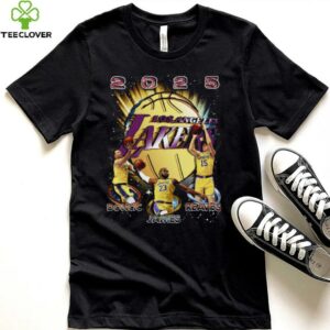 2025 Los Angeles Lakers Basketball T Shirt