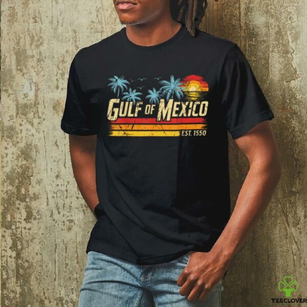 Gulf of Mexico Forever Retro Vintage Beach Mens Women T Shirt