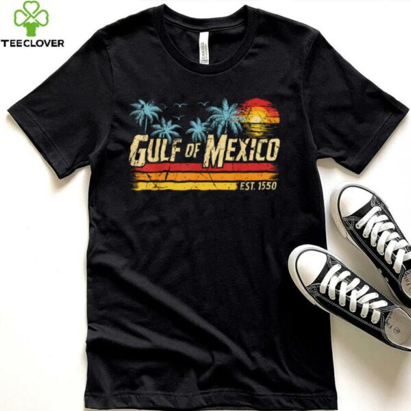 Gulf of Mexico Forever Retro Vintage Beach Mens Women T Shirt