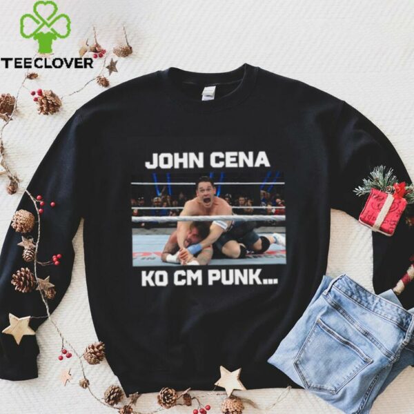 John Cena Turn Heel KO CM Punk T Shirt