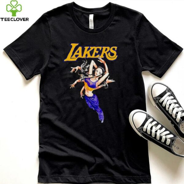 Los Angeles Lakers X One Piece Robin NBA shirt